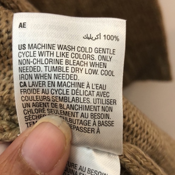 NWT Karen Scott Sweater Womens Tan Long Sleeve Stretch Medium M New with Tags - Picture 4 of 9